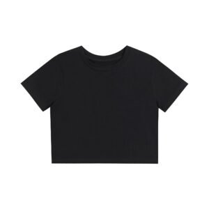 Fitted Crop Cotton Tee